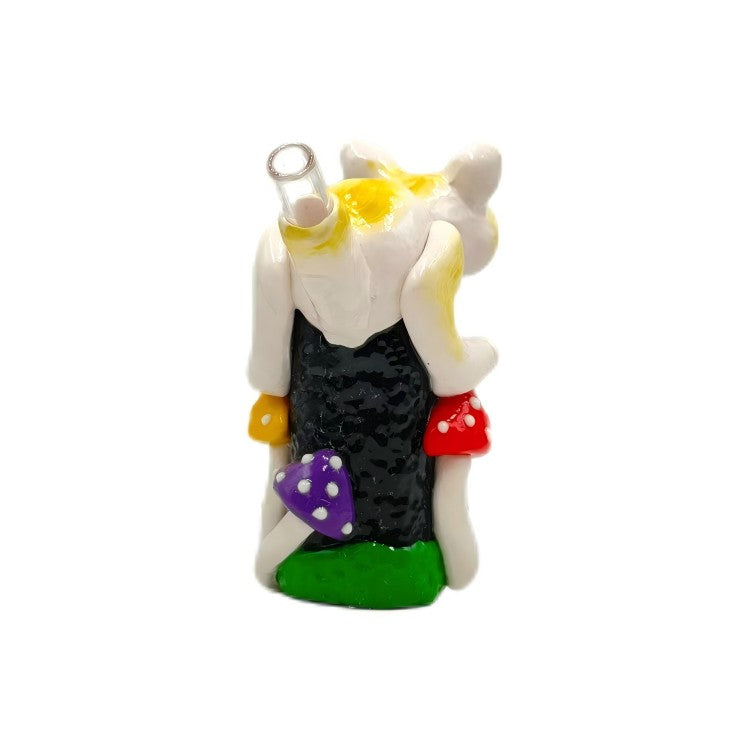 FERMID Luminous 13cm/ 5.12in Handmade Cartoon Artwork Glass Gift Decor