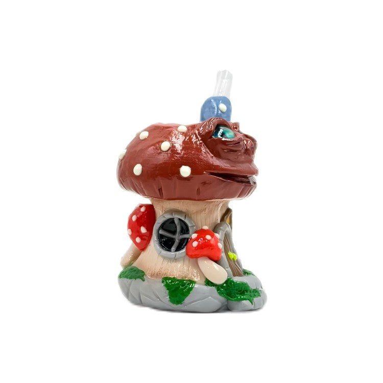 FERMID Luminous 13cm/ 5.12in Handmade Cartoon Artwork Glass Gift Decor