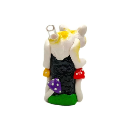 FERMID Luminous 13cm/ 5.12in Handmade Cartoon Artwork Glass Gift Decor