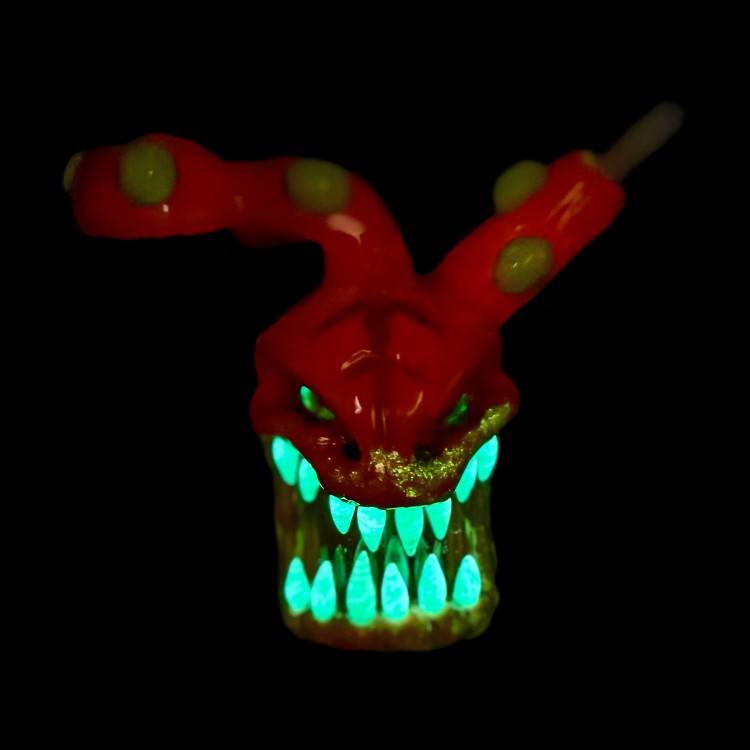 FERMID 13cm/ 5.12in Handmade Cartoon Artwork Glass Artwork Gift Decor