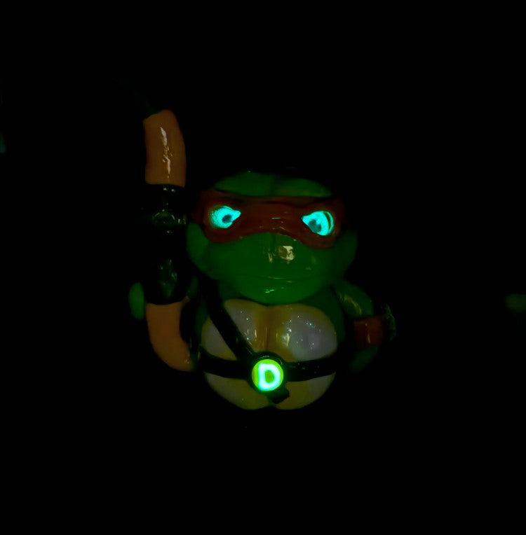 FERMID Luminous 13cm/ 5.12in Handmade Cartoon Artwork Glass Gift Decor