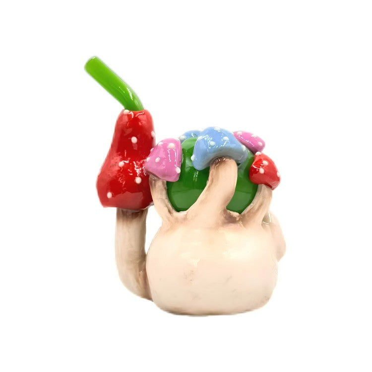 FERMID Luminous Color 13cm/ 5.12in Handmade Cartoon Artwork Glass Gift Decor