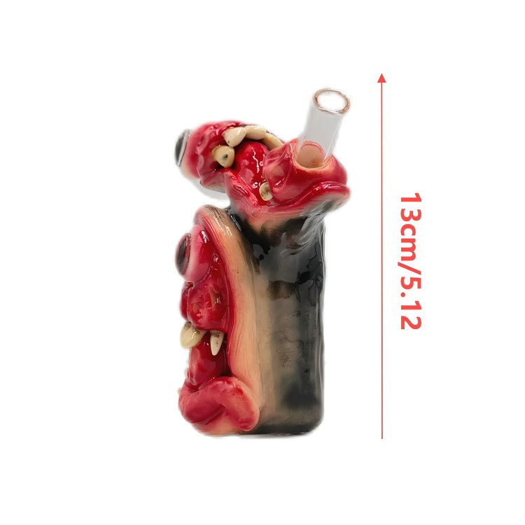 FERMID 13cm/ 5.12in Handmade Cartoon Artwork Glass Artwork Gift Decor