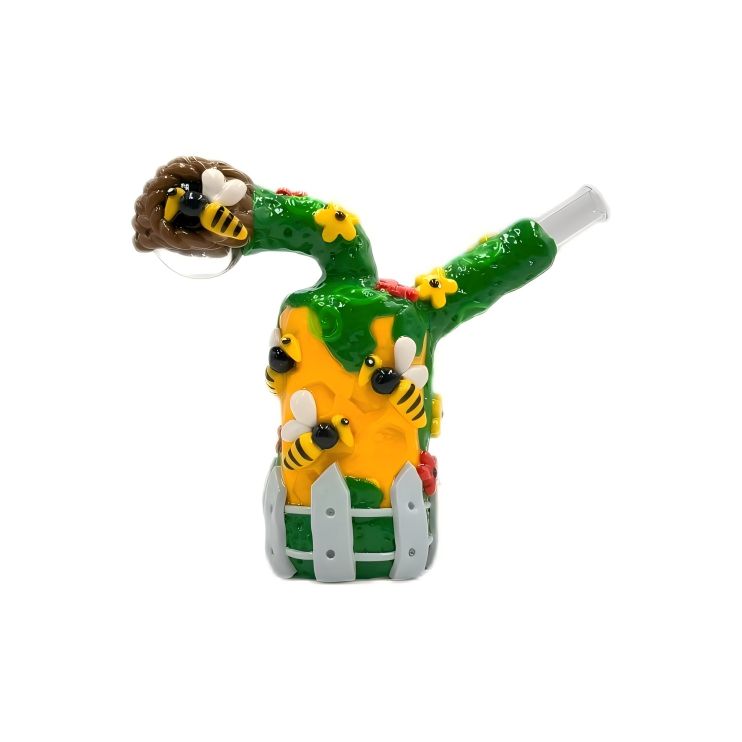 FERMID Luminous 13cm/ 5.12in Handmade Cartoon Artwork Glass Gift Decor