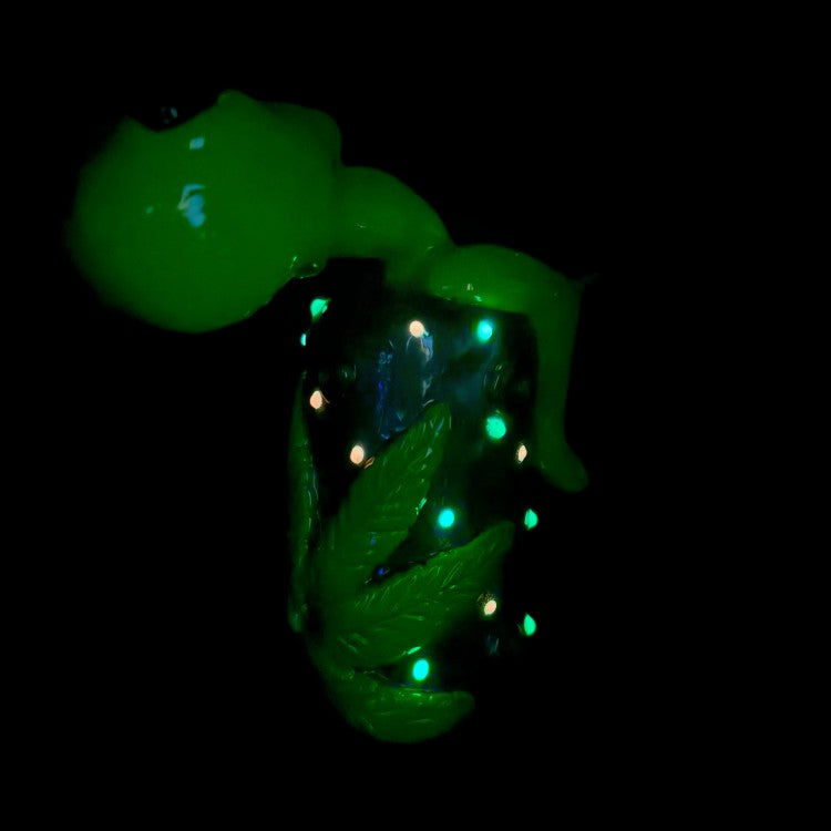 FERMID Luminous 13cm/ 5.12in Handmade Cartoon Artwork Glass Gift Decor