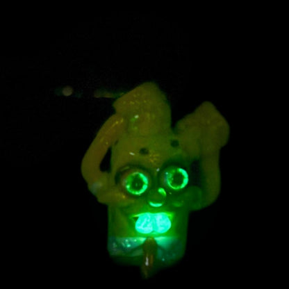 FERMID 13cm/ 5.12in Handmade Cartoon Artwork Glass Artwork Gift Decor