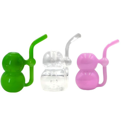 FERMID Colorful Reusable Thick Glass Gift Decor