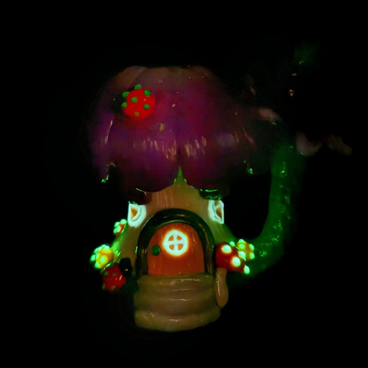 FERMID 13cm/ 5.12in Handmade Cartoon Artwork Glass Artwork Gift Decor