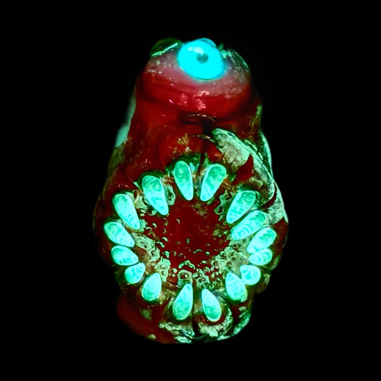 FERMID Luminous 13cm/ 5.12in Handmade Cartoon Artwork Glass Gift Decor