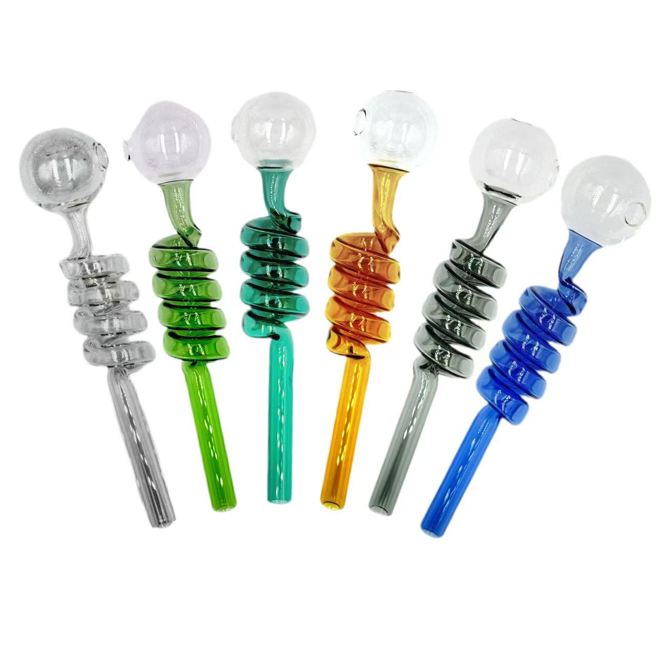 FERMID 2pcs/Set Colorful Glass Hookah Head