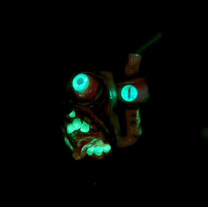 FERMID 13cm/ 5.12in Handmade Cartoon Artwork Glass Gift Decor