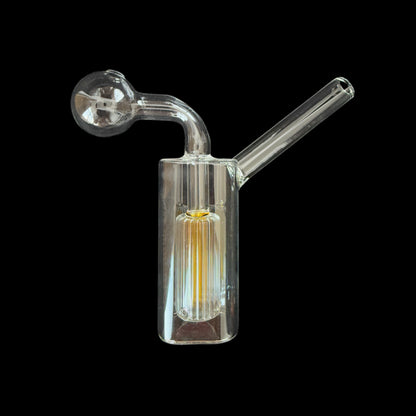 FERMID 13cm/ 5.12in Random Color Portable Borosilicate Handmade Glass Smkoing Must Gift