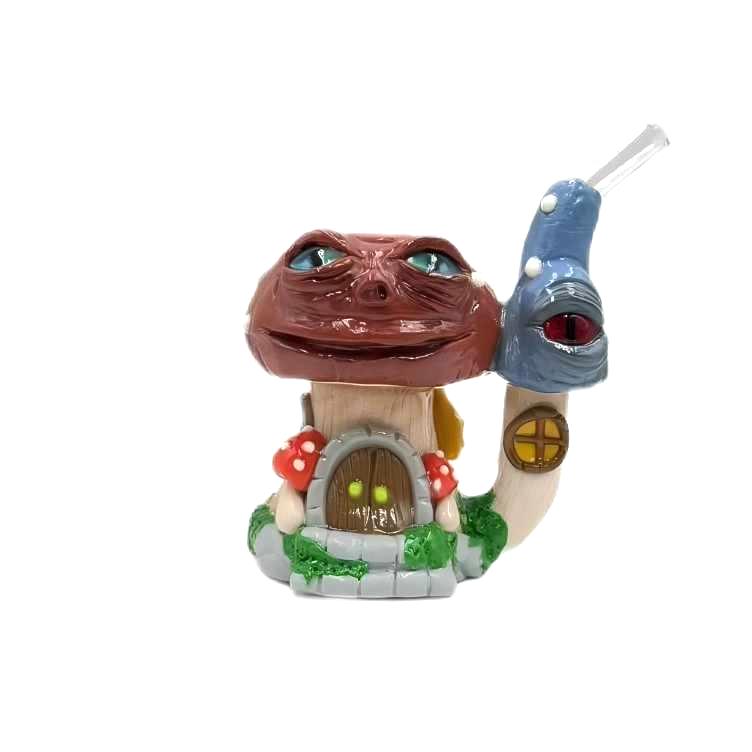 FERMID Luminous 13cm/ 5.12in Handmade Cartoon Artwork Glass Gift Decor