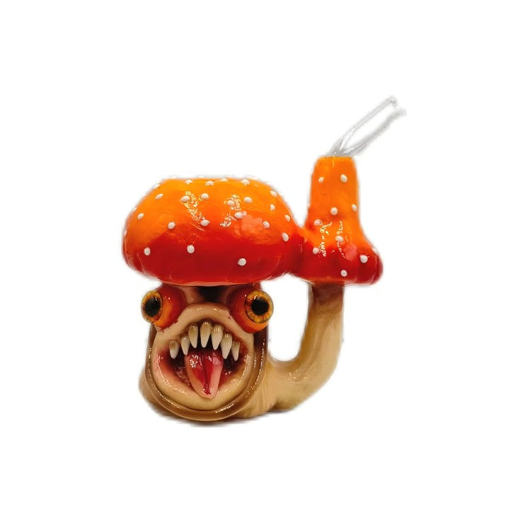 FERMID Luminous 13cm/ 5.12in Handmade Cartoon Artwork Glass Gift Decor