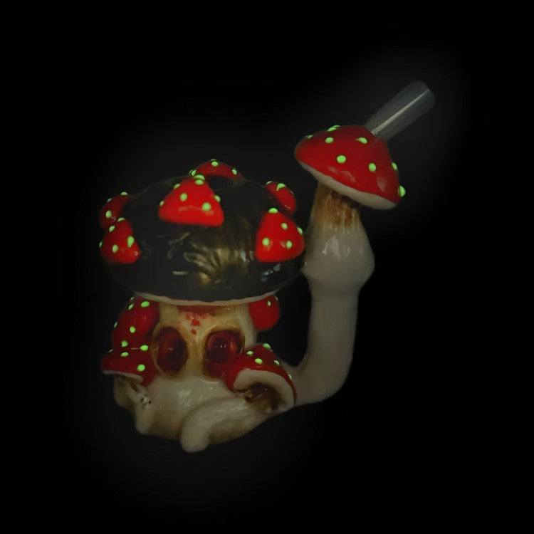 FERMID Luminous 13cm/ 5.12in Handmade Cartoon Artwork Glass Gift Decor