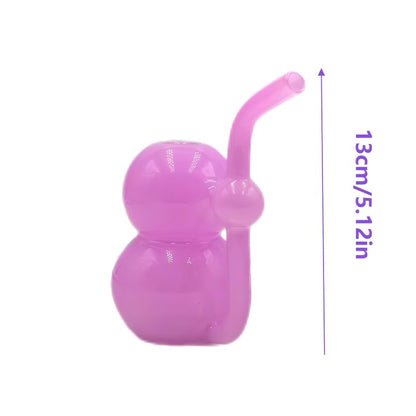 FERMID Colorful Reusable Thick Glass Gift Decor