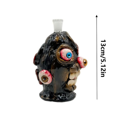 FERMID Luminous 13cm/ 5.12in Handmade Cartoon Artwork Glass Gift Decor