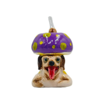 FERMID 13cm/5.12in Handmade Cartoon Artwork Glass Gift Decor