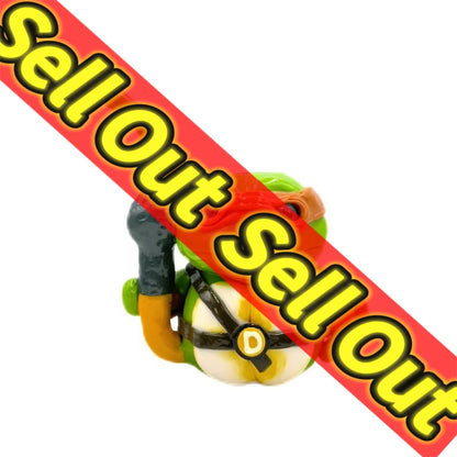 FERMID Luminous 13cm/ 5.12in Handmade Cartoon Artwork Glass Gift Decor