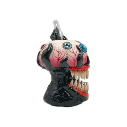 FERMID 13cm/ 5.12in Handmade Cartoon Artwork Glass Artwork Gift Decor