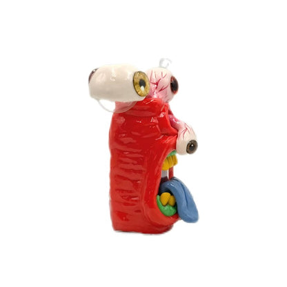 FERMID 13cm/ 5.12in Handmade Cartoon Artwork Glass Gift Decor