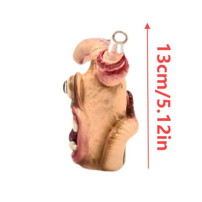 FERMID 13cm/ 5.12in Handmade Cartoon Artwork Glass Gift Decor