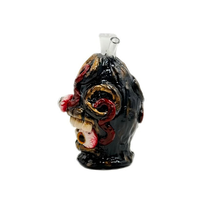 FERMID Luminous 13cm/ 5.12in Handmade Cartoon Artwork Glass Gift Decor