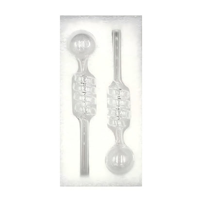 FERMID 2pcs/Set Colorful Glass Hookah Head