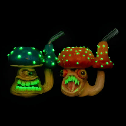 FERMID Luminous 13cm/ 5.12in Handmade Cartoon Artwork Glass Gift Decor