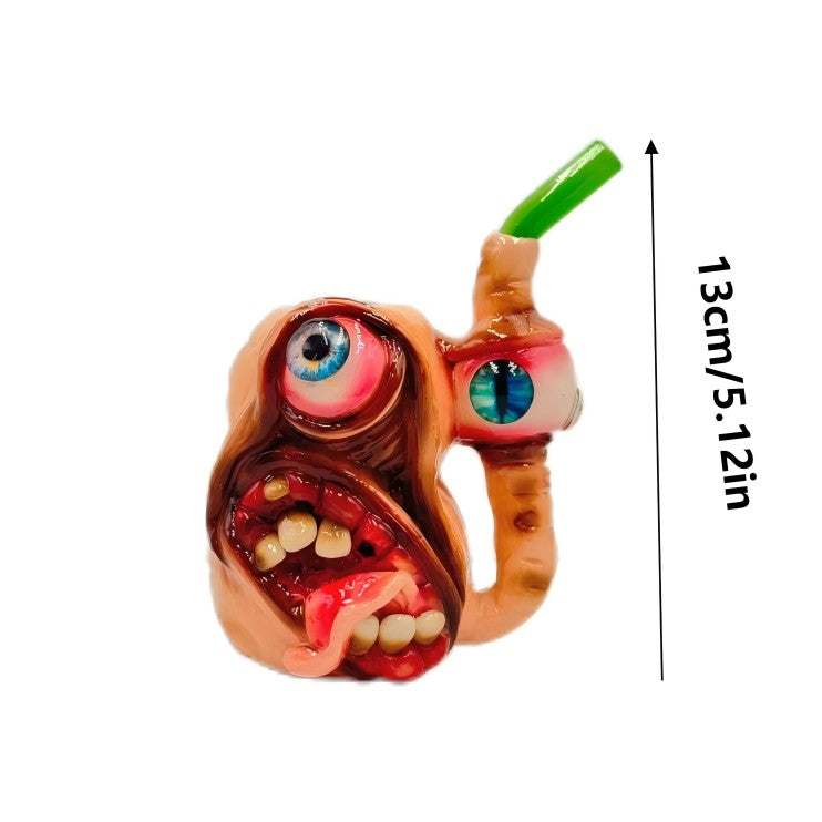 FERMID 13cm/ 5.12in Handmade Cartoon Artwork Glass Gift Decor