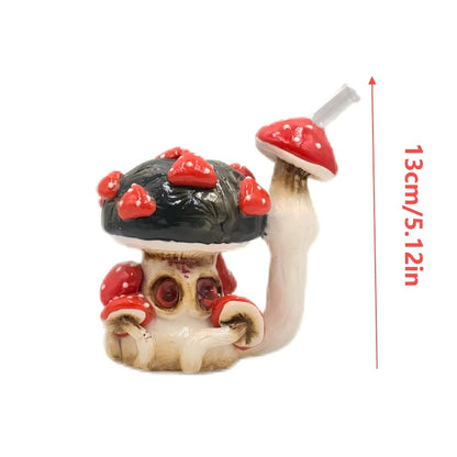 FERMID Luminous 13cm/ 5.12in Handmade Cartoon Artwork Glass Gift Decor