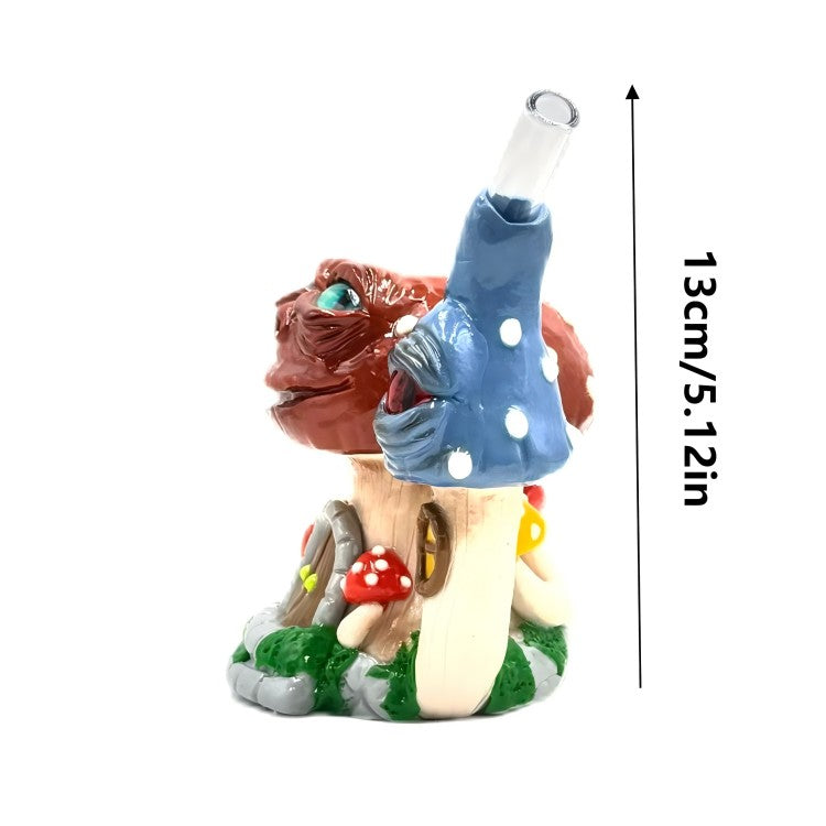 FERMID Luminous 13cm/ 5.12in Handmade Cartoon Artwork Glass Gift Decor