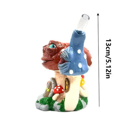 FERMID Luminous 13cm/ 5.12in Handmade Cartoon Artwork Glass Gift Decor