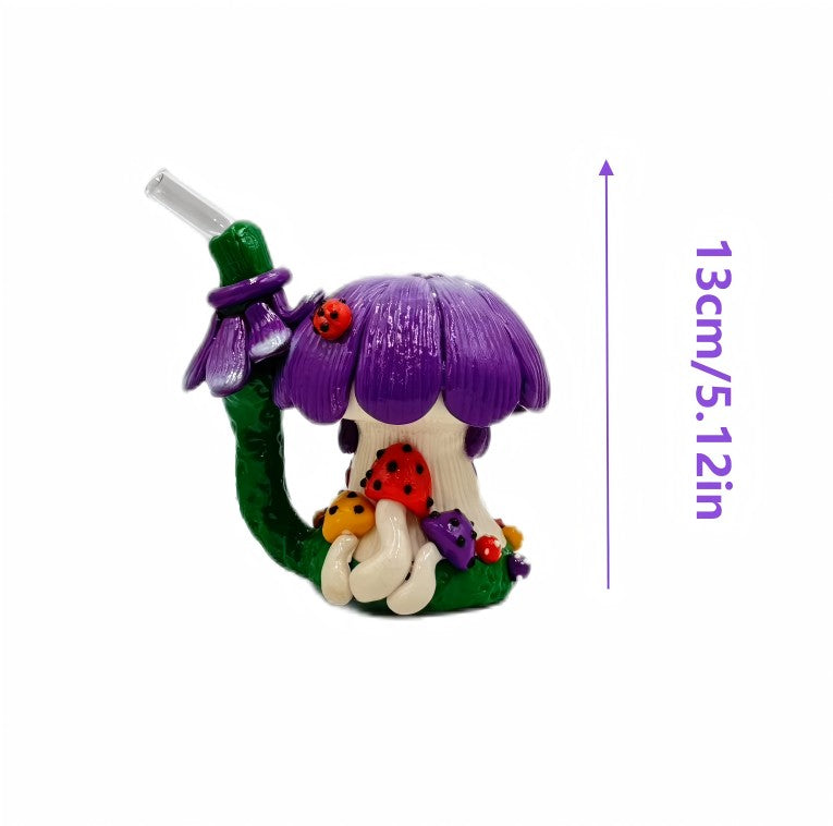 FERMID 13cm/ 5.12in Handmade Cartoon Artwork Glass Artwork Gift Decor