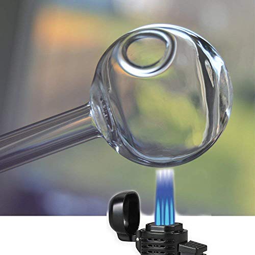 FERMID 4 Inch Creative High Temperature Resistant Reusable Clear Glass Straws With Cleaning Brush