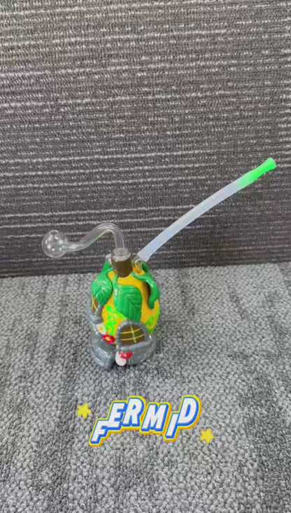 FERMID 13cm/ 5.12in Handmade Cartoon Artwork Glass Artwork Gift Decor