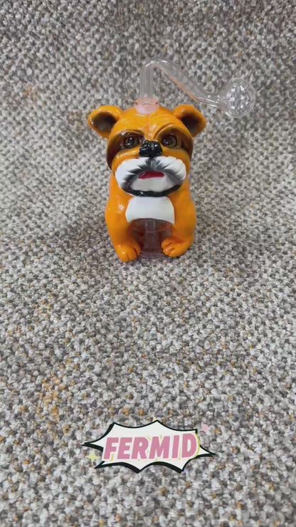 FERMID 13cm/ 5.12in Handmade Cartoon Artwork Glass Artwork Gift Decor