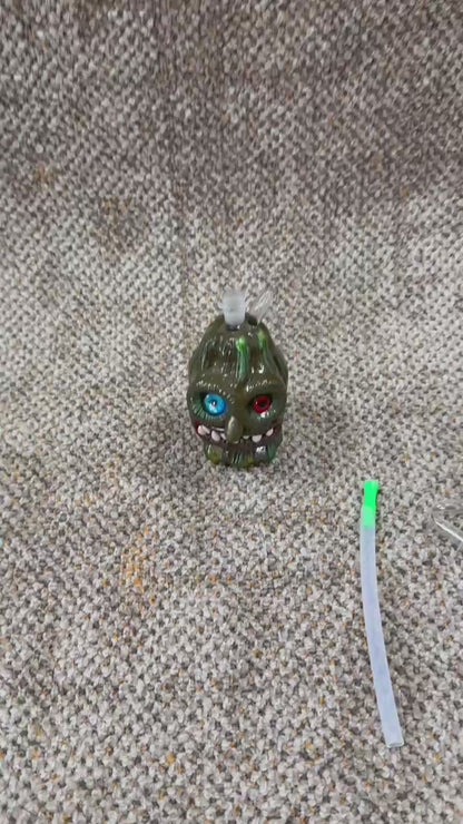 FERMID 13cm/ 5.12in Handmade Cartoon Artwork Glass Gift Decor