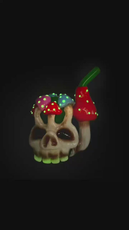 FERMID Luminous Color 13cm/ 5.12in Handmade Cartoon Artwork Glass Gift Decor