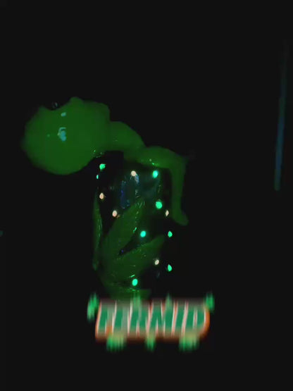 FERMID Luminous 13cm/ 5.12in Handmade Cartoon Artwork Glass Gift Decor