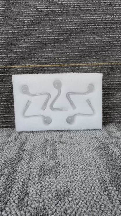 5pcs Reusable Hookah Mouth, Glass Hookah Accessories